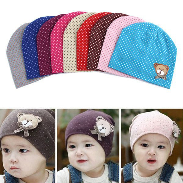 Infant Teddy Bear Beanie