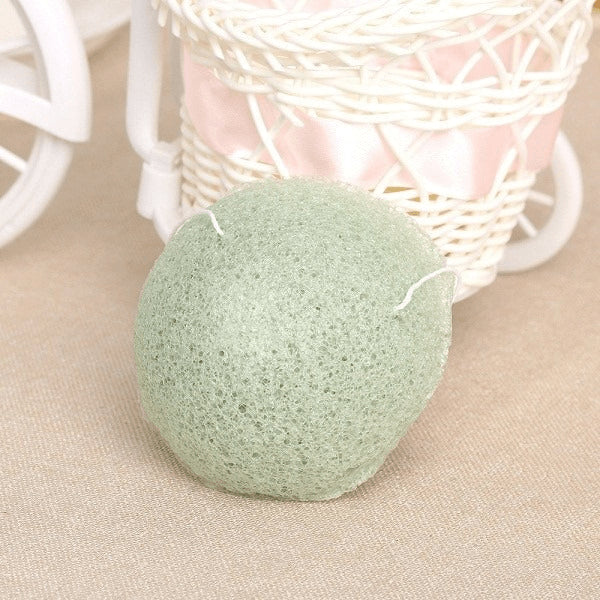 Pure Konjac Japanese Sponge - 3 Colors - FeetyWeety
