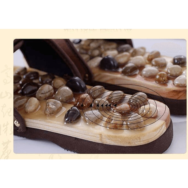 Acupressure Gemstone Sandals - FeetyWeety