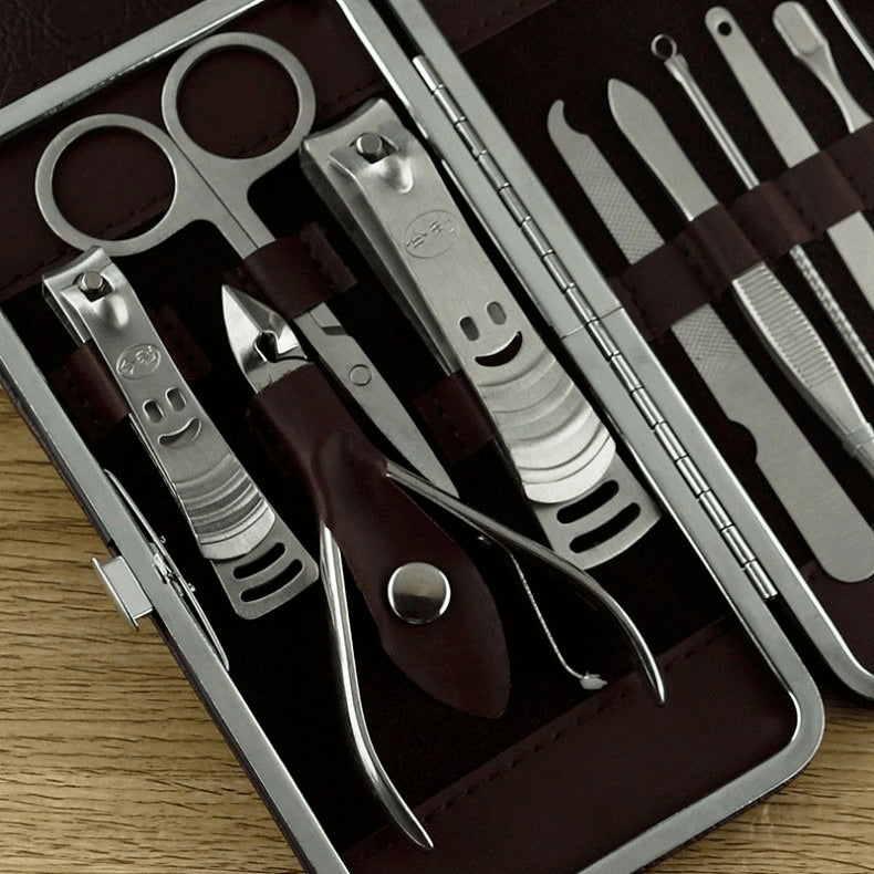 All in One, Premium 12 pc. Nail Care Set - FeetyWeety