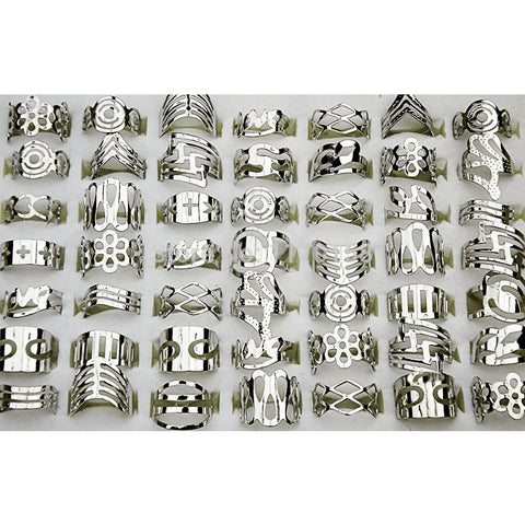 Silver Toe Ring Vintage Set - 20 Pieces - FeetyWeety