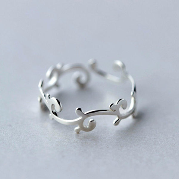 Sterling Silver Elvish Adjustable Toe Ring - 925 - FeetyWeety