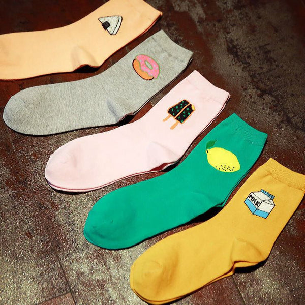Iconic Ladies' Cool Organic Cotton Socks - 10 Variants - FeetyWeety