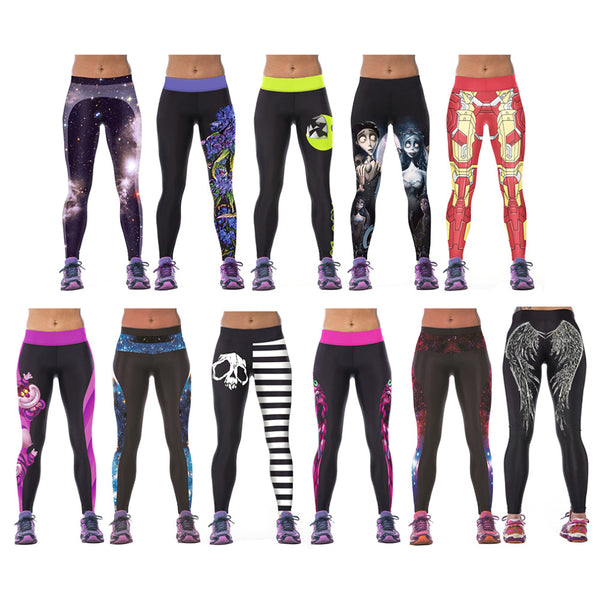 It's Your World Comic Print YOGA Workout Pants