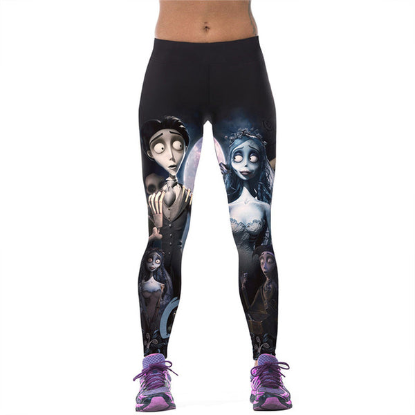 It's Your World Comic Print YOGA Workout Pants