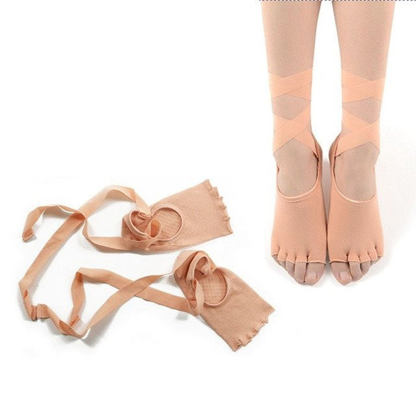 Ladies' Gym & Yoga Organic Cotton Socks - 2 Variants - FeetyWeety