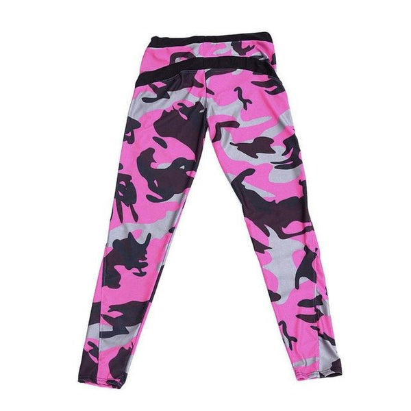 Ladies' Push Up Body Sculpting Camo Leggings - 3 Variants - FeetyWeety