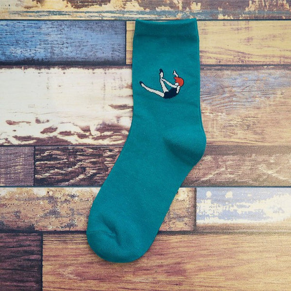 Iconic Ladies' Cool Organic Cotton Socks - 10 Variants - FeetyWeety