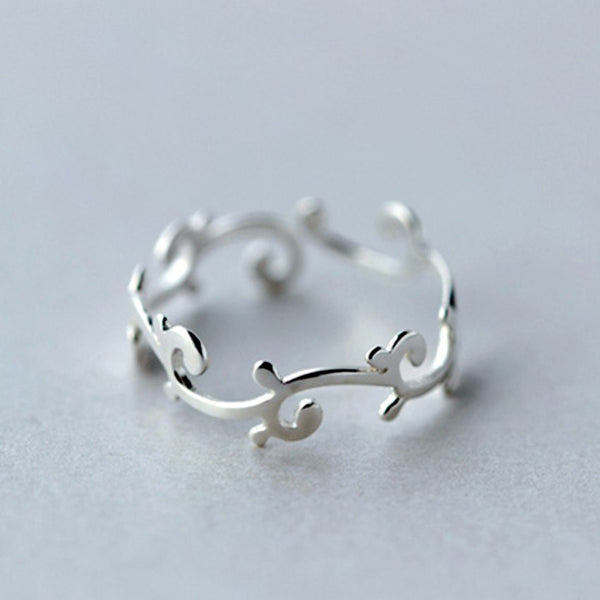 Sterling Silver Elvish Adjustable Toe Ring - 925 - FeetyWeety