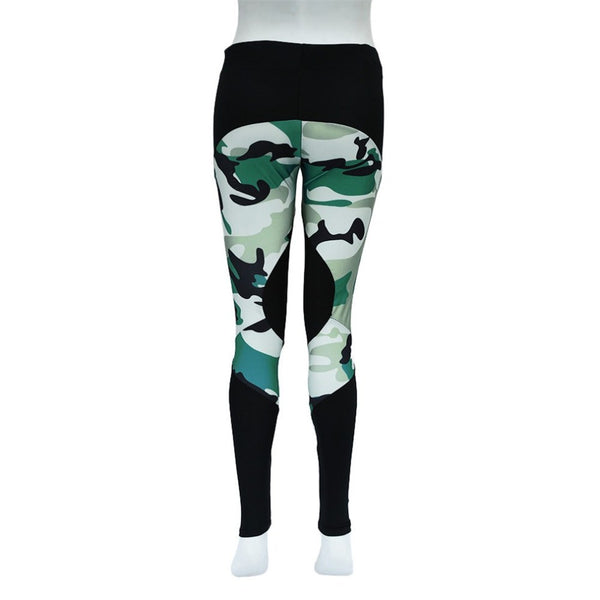 Ladies' Push Up Body Sculpting Camo Leggings - 3 Variants - FeetyWeety