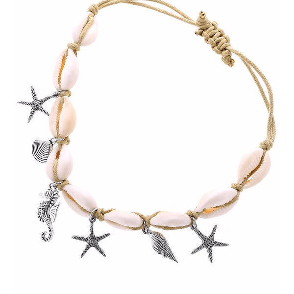 Fish Are Friends Handmade Rope Anklet - 6 Variants - FeetyWeety