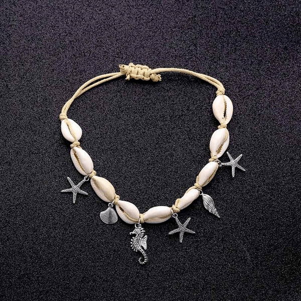 Fish Are Friends Handmade Rope Anklet - 6 Variants - FeetyWeety