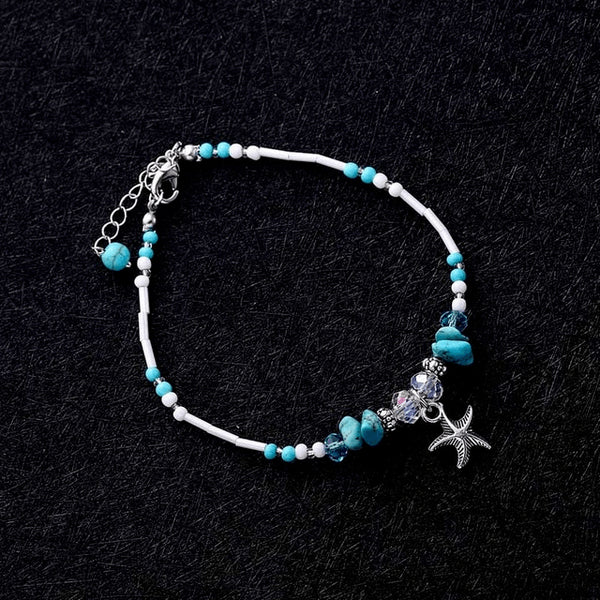 Fish Are Friends Handmade Rope Anklet - 6 Variants - FeetyWeety