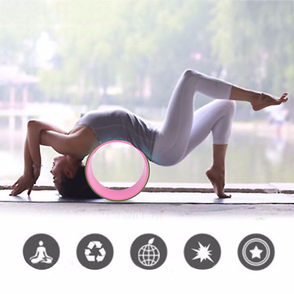 13 Inch Yoga Wheel Waist Shape