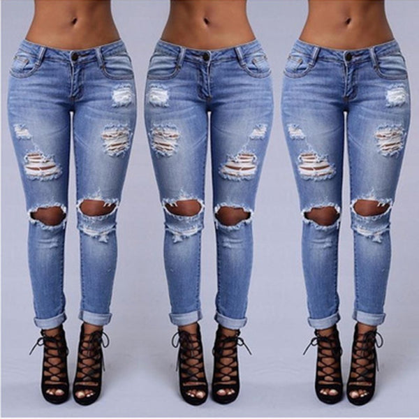 Get It Girl Ripped Jeans