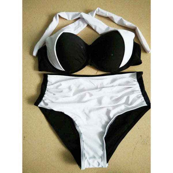 Two Piece High Waist Swimsuit