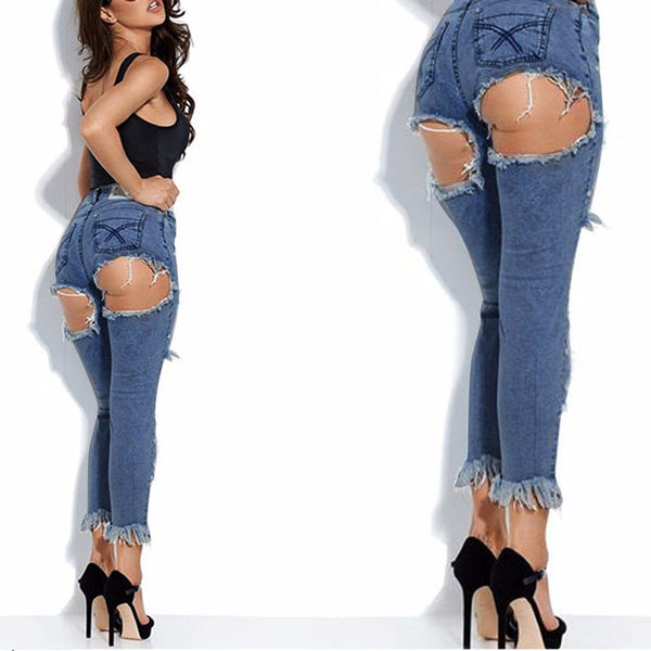 Girl You Got It Rip Denim Jeans