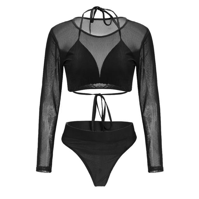 Who's That Girl 3-Piece Swimsuit