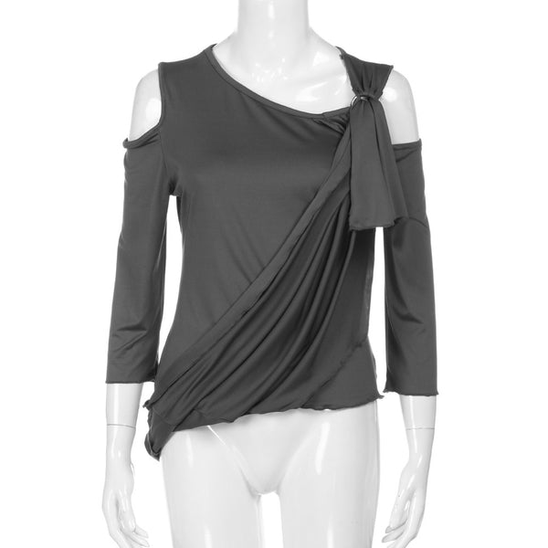 Summer Loose Off Shoulder Casual Tops