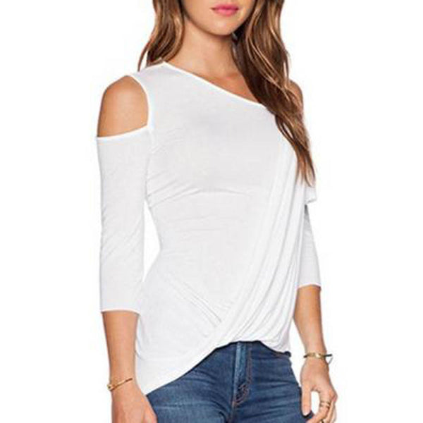 Summer Loose Off Shoulder Casual Tops