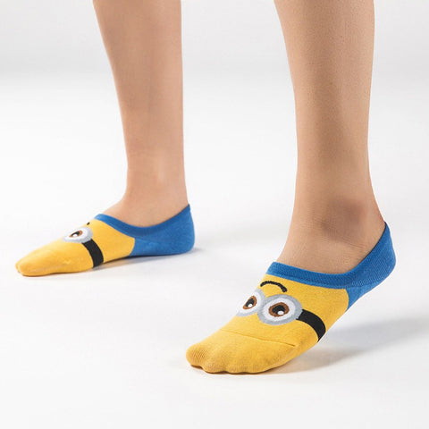 Ladies' Invisible Minions Ankle Socks - 5 Variants - FeetyWeety