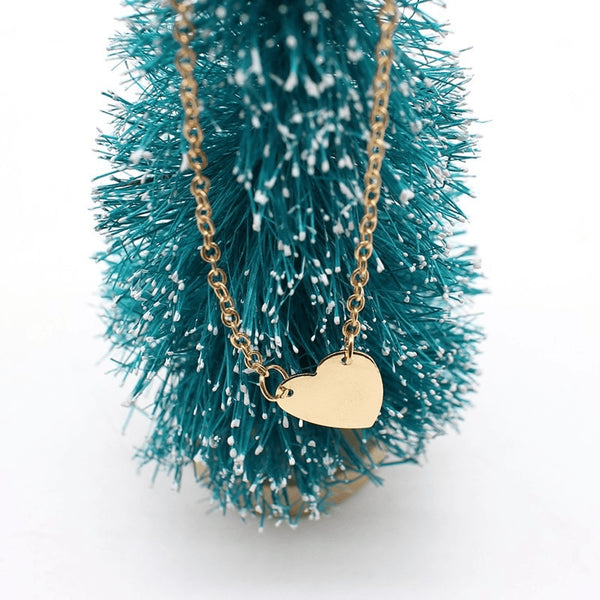 Gold & Silver Fine Chain Te Quiero Anklet - FeetyWeety