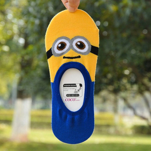 Ladies' Invisible Minions Ankle Socks - 5 Variants - FeetyWeety