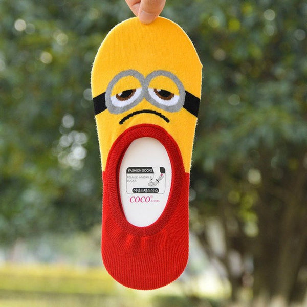 Ladies' Invisible Minions Ankle Socks - 5 Variants - FeetyWeety