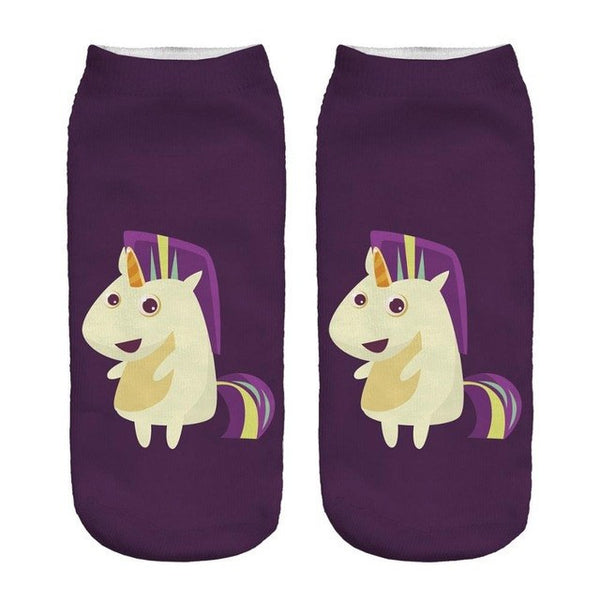 Ladies' Ultimate Fluffy Unicorn Collection Socks - 18 Variants - FeetyWeety