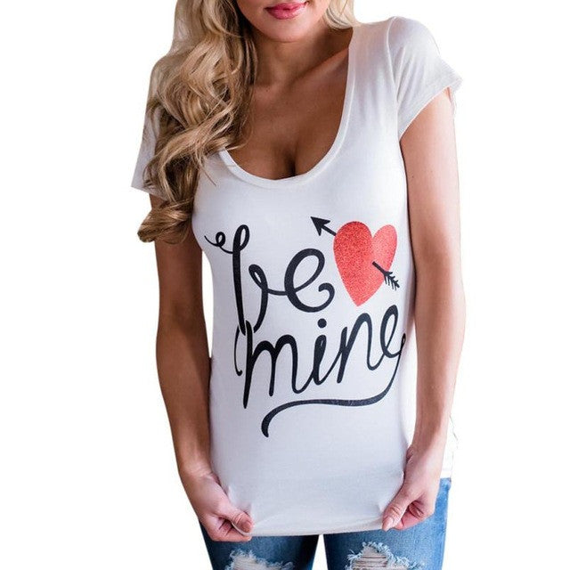 Be Mine Letter Top